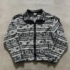 れ*ぷ様 超レア 90s llbean USA製 幾何学系 ノルディック 美品
