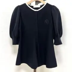 セルフォード カーディガン F ブラック カシミヤ混のサムネイル