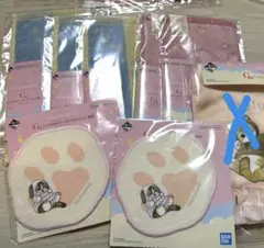 mofusand モフサンド一番くじG賞 タオル・コースター7点セット