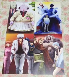 銀魂 イラストカード ４枚セット ハタ皇子乙姫、など