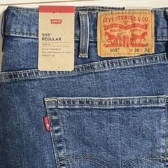 Levi's 505 ミディアムインディゴ W38 38インチ　リーバイス