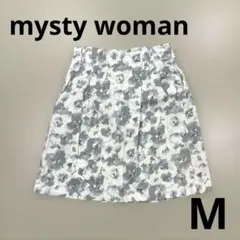 mysty woman ミスティウーマン 花柄 スカート Mのサムネイル