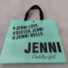 JENNI ショップ袋 ショッパー ミントグリーンのサムネイル