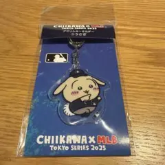 未開封】ちいかわ MLB ホログラム缶バッジ 東京シリーズ 2025 うさぎ