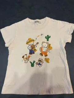 familiar ファミリア Tシャツ ホワイト110㌢のサムネイル