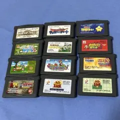 ゲームボーイアドバンスソフト　12本セット