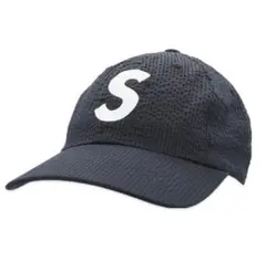 Supreme Seersucker S Logo 6-Panel