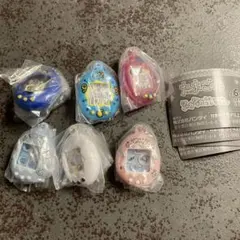 たまごっちシャカシャカチャームコレクション6種　コンプリート