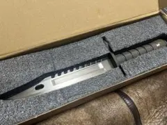 M9バヨネット バイオハザードRE4 RE2レオンナイフコスプレ 金属製レプリカ