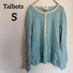 Talbots 【S】水色 ニット　セーター 長袖