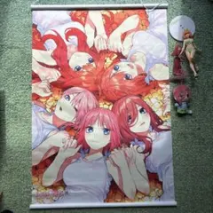 五等分の花嫁展　一花　二乃　三玖　四葉　五月　B2タペストリー　フィギュア　他