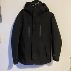 別注オガワ　ナノユニバース　マウンテンパーカー フード付き　3way ブラック