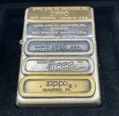 Zippo/ジッポ/ライター/限定/ボトムズスタンプ/ビンテージ/シルバー