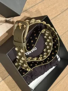 CHANEL スターモチーフ レザーベルトのサムネイル