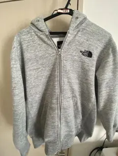 THE NORTH FACE グレー フード付きダブルジップパーカー美品