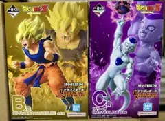 ドラゴンボール一番くじ B賞孫悟空 C賞フリーザ