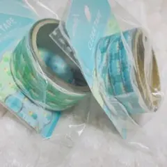amifa CLEAR TAPE 2種セット クリームソーダ　マスキングテープのサムネイル