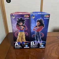 一番くじ ドラゴンボールGT A賞 超サイヤ人4孫悟空 F賞超17号
