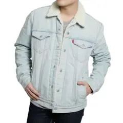 【XL/新品】USA リーバイス Levi's メンズ ボアジャケット Gジャン