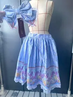 d*9様 新品 BODYLINE　2L ロリータ スカート メリーゴーランド ユ