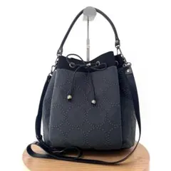 ハンドメイド作家作品　ミナペルホネン生地　タンバリン2wayバッグ