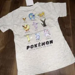 ポケットモンスター　130㌢　新品タグ付き　半袖シャツのサムネイル