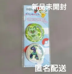 【新品未使用】ポケモン クリップカンバッチニャオハ テラパゴス