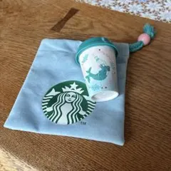 スターバックス ミニカップ 巾着付き