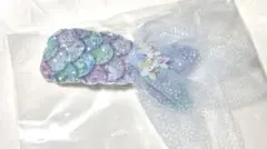 人魚の尾 ヘアピン マーメイド　キラキラ　ふりふり