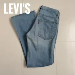 【LEVI'S/リーバイス】フレアデニム646 オレンジタブ 古着 ライトブルー