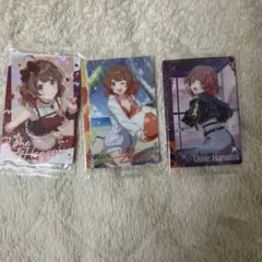 学マス ウエハースカード 花海佑芽 セット