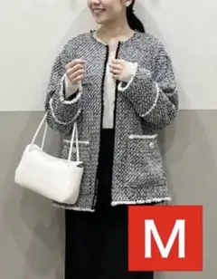 A part by ツイードノーカラージャケットのサムネイル