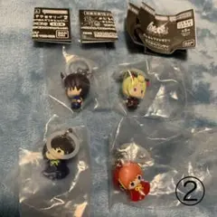 ②銀魂　めじるしアクセサリー　4個セット　★匿名配送、即購入可