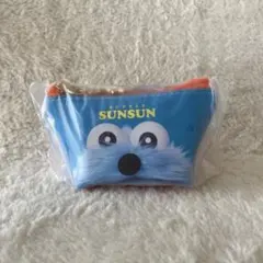 【新品・未使用品】パペットスンスン 三角ミニポーチ アップ