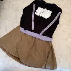 CHEER UP トップスとスカートのセット 140
