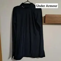 Under Armour ネイビー ハイネック長袖シャツ