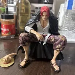 ワンピース　赤髪のシャンクス　フィギュア　塗装完成品