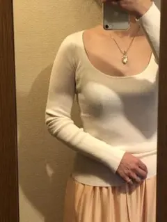 DEMYLEE  コットンウールリブニット