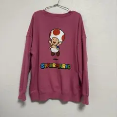 ロペピクニックキッズ　スーパーマリオ　キノピオ トレーナー　スウェット　140