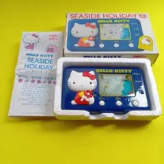 動作品 ハローキティ HALLO KITTY シーサイドホリディ ゲームウォッチ