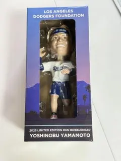 a*a様 山本由伸　ボブルヘッド 球場配布　チャリティ　ワールドシリーズ　ドジャ