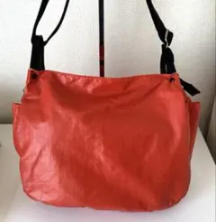 〇251068 JACK GOMME ショルダーバッグ レッド