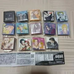 最終値下げ！NANAガチャガチャCD風アクリルチャーム全14種コンプリートセット