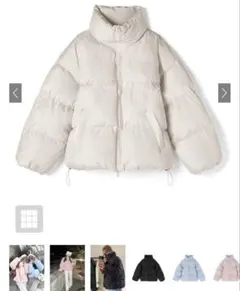 【新品未使用】GRL 中綿ボリュームダウンジャケット［fo1016］