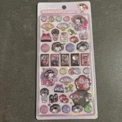 ボンボンドロップ 立体シール 舞妓さん　和柄