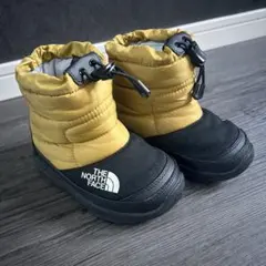 THE NORTH FACE キッズブーツ イエロー/ブラック　16センチ