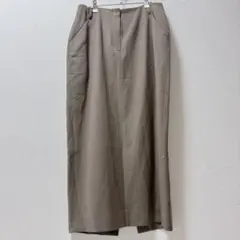 美品★DKNY 【フリー】　ベージュ タイトロングスカート大人女子　通勤のサムネイル
