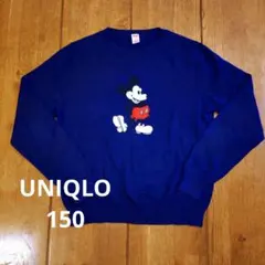 UNIQLO　ミッキー　コットンセーター　150