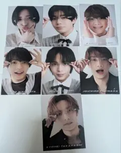 なにわ男子 明星 切り抜き 通常版 道枝 長尾 大橋 西畑 大西 藤原 高橋