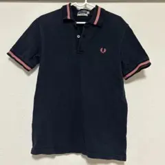 Fred Perry ネイビー 半袖ポロシャツ